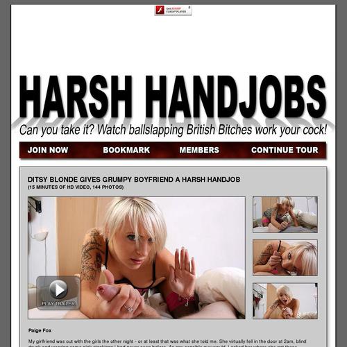 harsh hand jobs